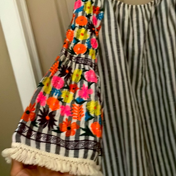 Philosophy dress with embroidered bell sleeves - SZ S. S - Picture 3 of 8